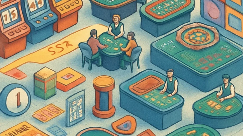 Games available for bonus play and regular casino use